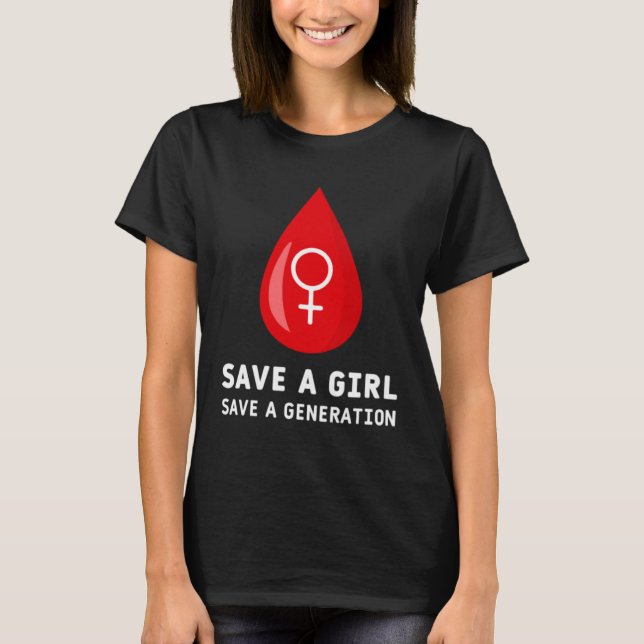 Against Female Genital Mutilation Stop FGM Solidar T-Shirt (Front)
