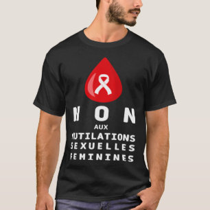 Against Female Genital Mutilation Stop FGM Solidar T-Shirt