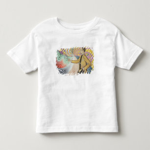 Against the Enamel of a Background Rhythmic Toddler T-Shirt