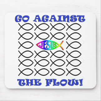 Against the Flow (Mouse Pad) Mouse Mat