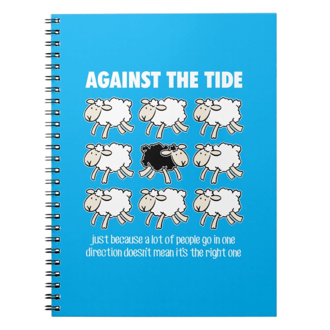 Against the Tide Notebook (Front)