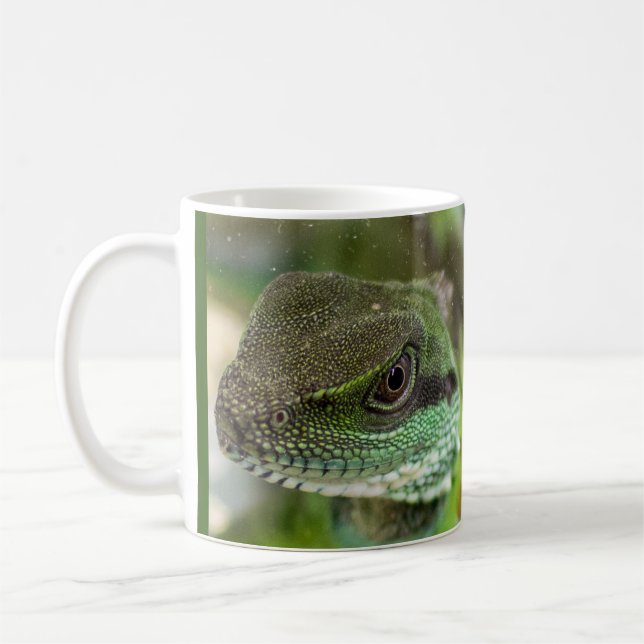 Agama, lizard coffee mug (Left)