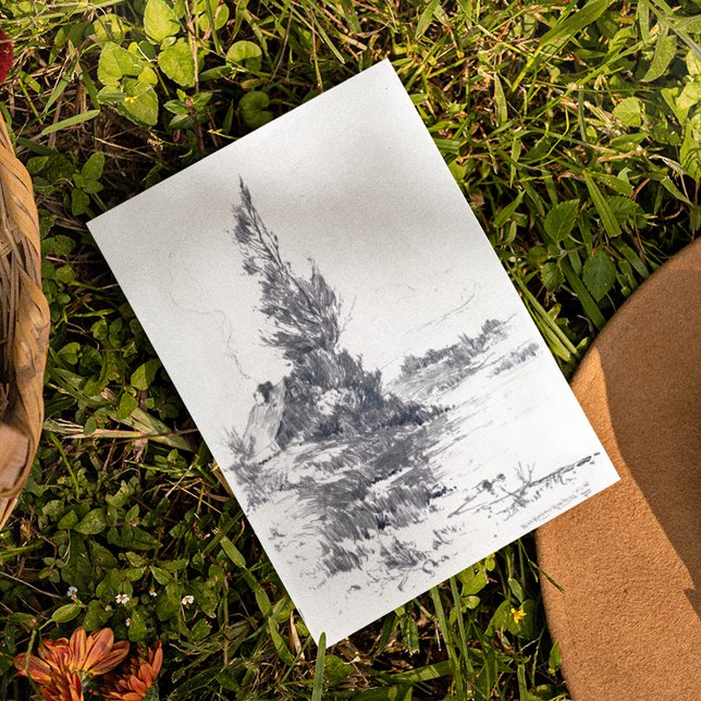 Agamanticus River by Charles Woodbury Postcard (Creator Uploaded)