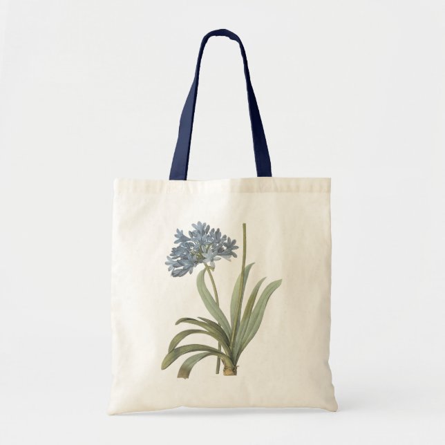 Agapanthus Flower Tote Bag (Front)