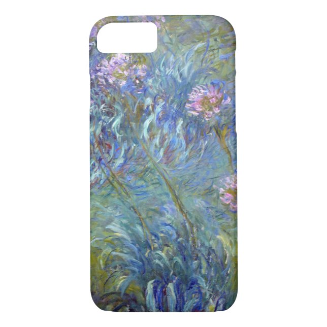 Agapanthus, Monet Case-Mate iPhone Case (Back)
