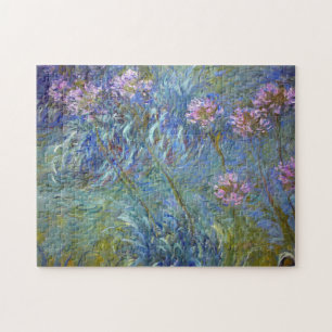 Agapanthus, Monet Jigsaw Puzzle
