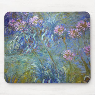 Agapanthus, Monet Mouse Mat