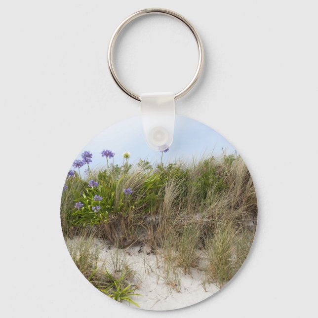 Agapanthus, Tresco Key Ring (Front)