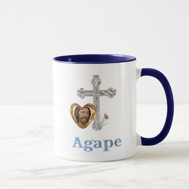 Agape Love Christian Mug (Right)