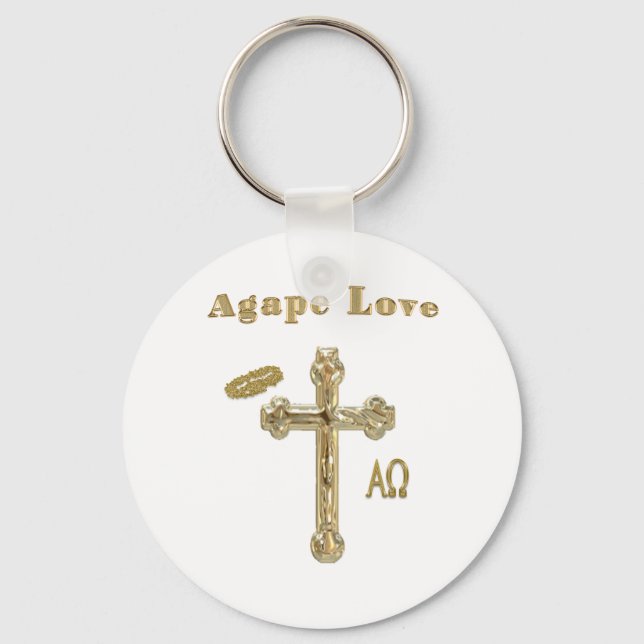 Agape love key ring (Front)