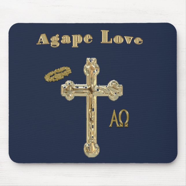 Agape love mousepad (Front)