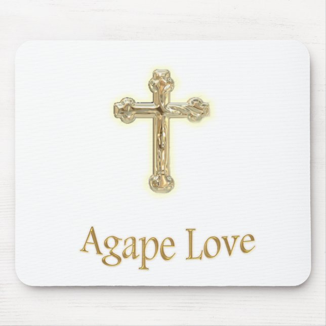 AGAPE LOVE t-shirts Mouse Mat (Front)