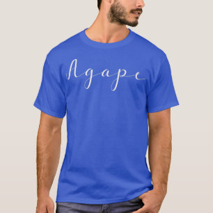 AgapeHebrew word for brotherly love Womens T-Shirt