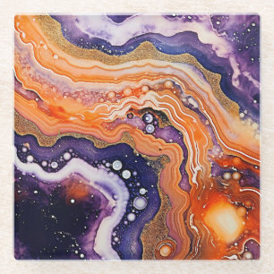 Agate Art Coaster