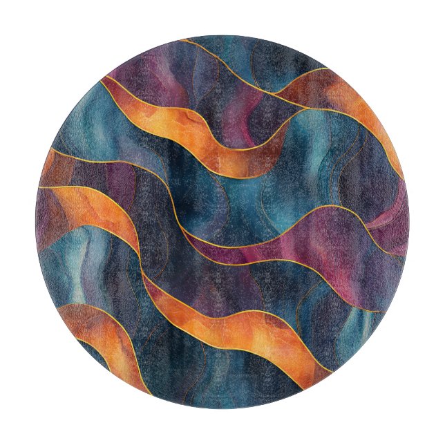 Agate Art Cutting Board (Front)