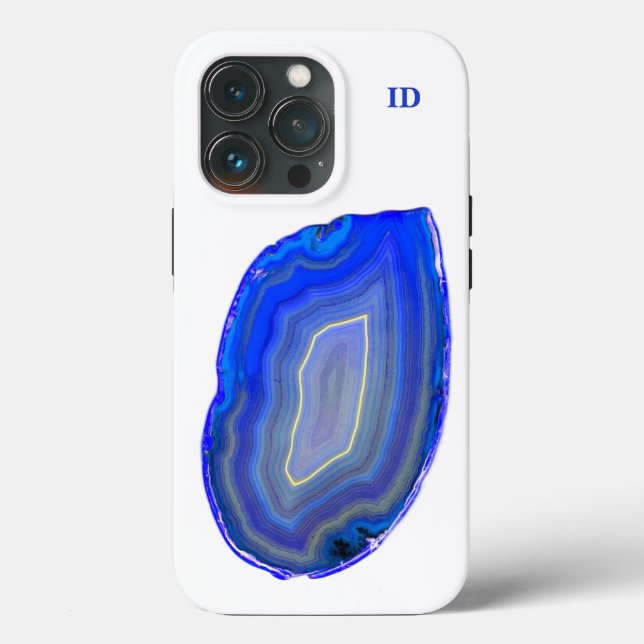 Agate Blue     Case-Mate iPhone Case (Back)