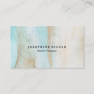 Agate Crystal Interior Designer Business Card