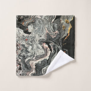 Agate Fluid Marble Wash Cloth