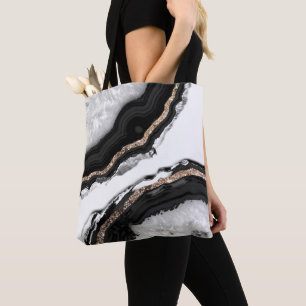 Agate Glitter Glam #2 #gem Tote Bag
