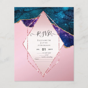 AGATE GLITTER RSVP Budget Flyer