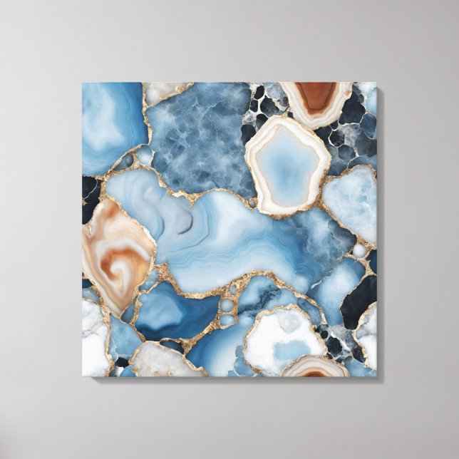 Agate Marble Canvas Art (Front)