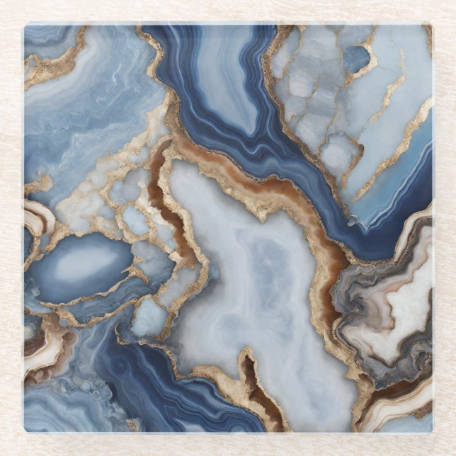 Agate Marble Coaster (Front)