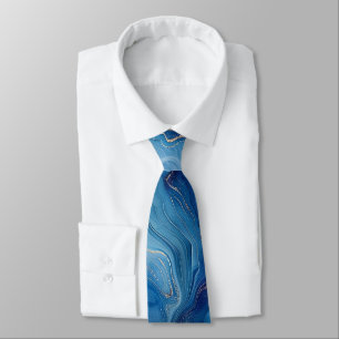 Agate Marble Neck Tie