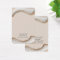 Agate Marble Pink Blush Geode Earring Display Card