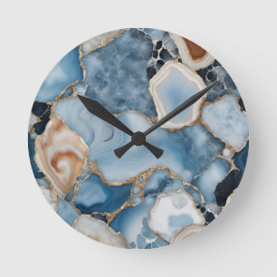 Agate Marble Wall Clock