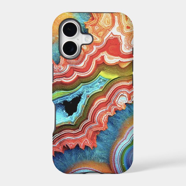 "Agate Phone Case" (Back)