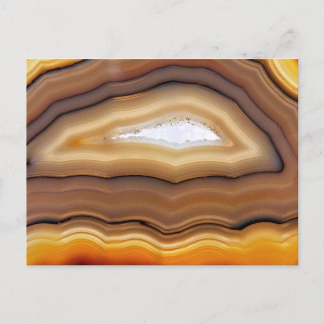 AGATE QUARTZ POSTCARD (Front)
