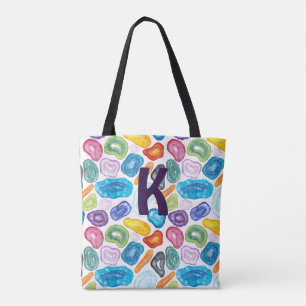 Agate, quartz, two sided & sizes - Personalised Tote Bag