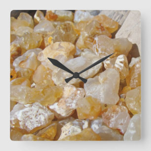 Agate Rocks Wall Clocks Beach Coastal gifts