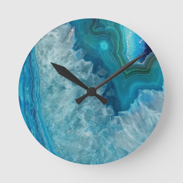 Agate Round Clock (Front)
