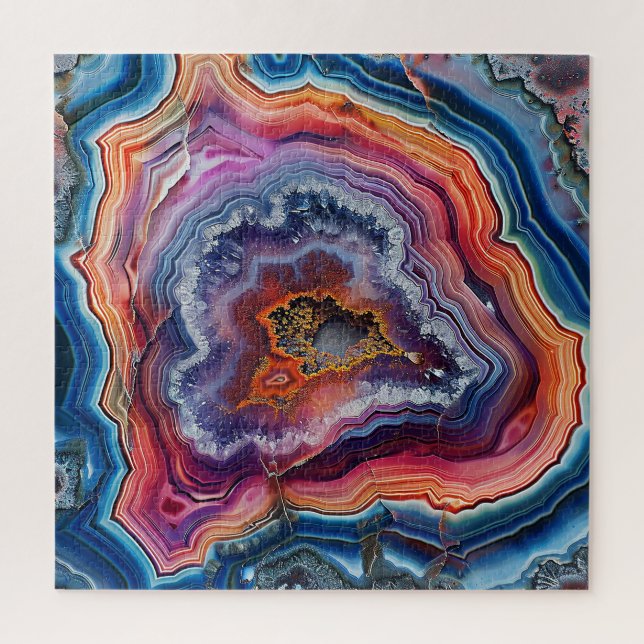 Agate Slice Puzzle (Vertical)