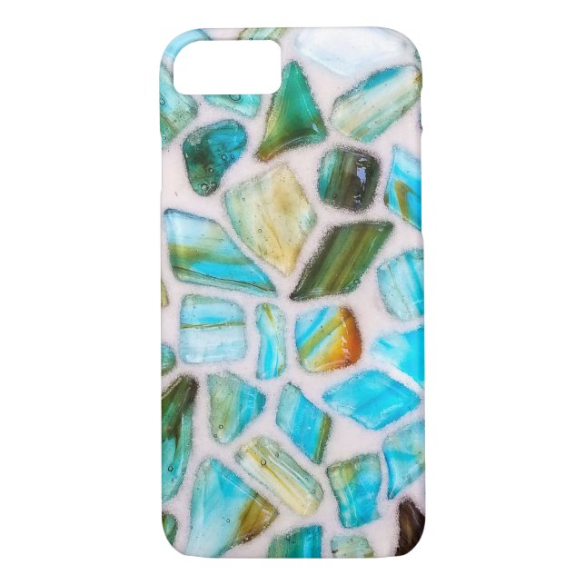 agate stone mosaic design Case-Mate iPhone case (Back)