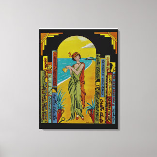 AGATHA CHRISTIE LIFE UNIQUE CANVAS