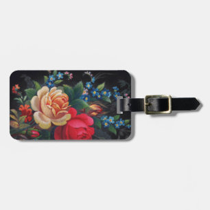 Agatha Victorian Bouquet Luggage Tag