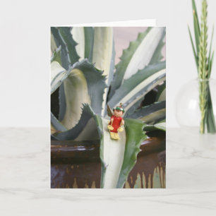 Agave angel greeting card