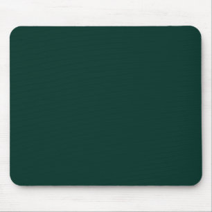 Agave Dark Forest Green Solid Colour Background Mouse Mat