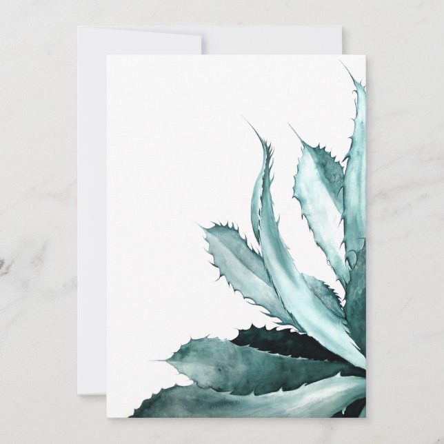 Agave Greeting Card (Front)