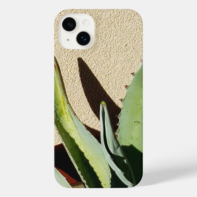 Agave iPhone 14 plus iPhone Case (Back)