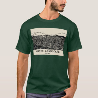 Agave Landscape - Mexico T-Shirt