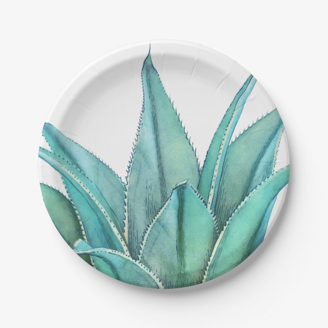 Agave Paper Plate (Front)