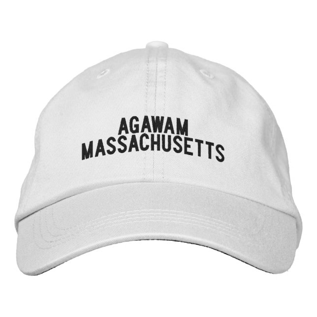 AGAWAM Massachusetts Hat (Front)