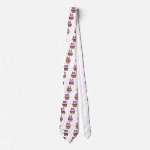 Age 80 on Birthday Cake Tie