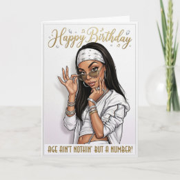 Age Ain't Nothin But A Number Card