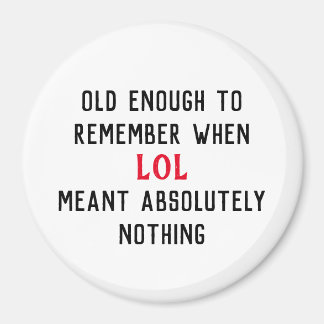 Age Humour Magnet