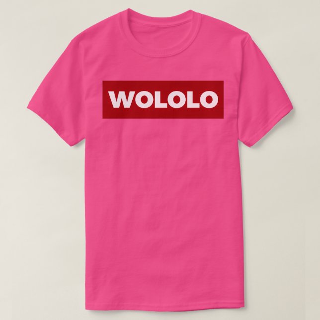 Age of Empires Wololo Hipster T-Shirt (Design Front)