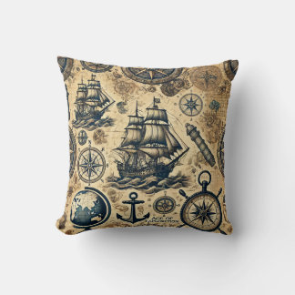 Age of Exploration Cushion: Dreams of Discovery 🌊 Cushion